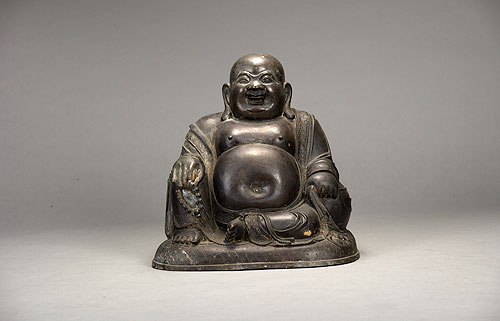 布袋様 布袋像 銅　細工 重厚 布袋和尚包背負う像 大肚弥勒佛像 布袋様 布袋像 銅 細工 重厚 布袋和尚包背負う像 大肚弥勒佛像
