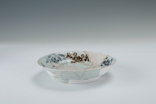 Plate used for testing the blue cobalt