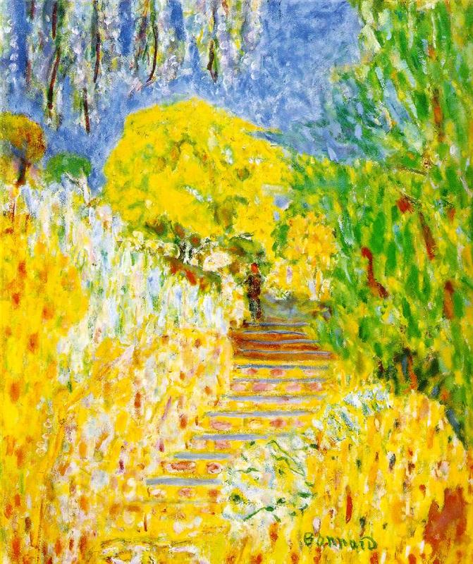The garden steps, 1940
