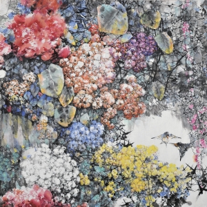  共享春光-194X179CM-2015年