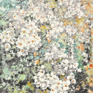  好花带来好风光-91X97CM-2016年