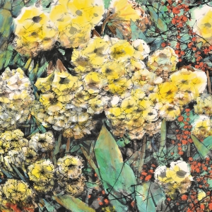 娥眉报春-180X97CM-2015年