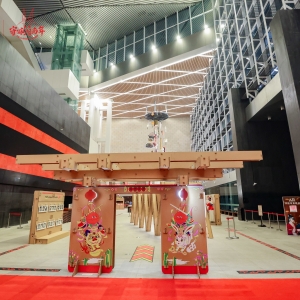 守味狸门神