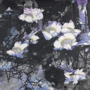 荷塘月色-183X144CM-2014年