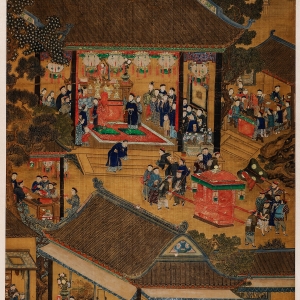 清·佚名·婚庆图