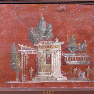 神圣景观湿壁画