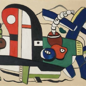 Composition of Blue and Red 
