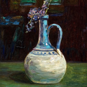 Vaso con fiore – Gino Romiti Vaso con fiore – Gino Romiti
