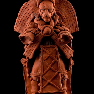 公元600—900年 42.5×24×17 厘米 塔巴斯科州 塔科塔尔帕和塔皮珠帕洞穴 卡洛斯‧裴里瑟‧卡玛拉人类学博物馆藏 献祭用陶香炉座