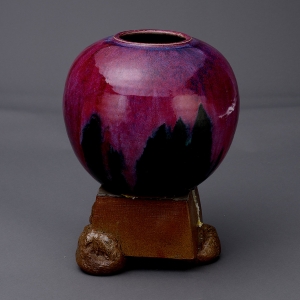 the Lijiang River at Sunset(《漓江晚照》)Jun(Chun) Glazed Jar the Lijiang River at Sunset(《漓江晚照》)Jun(Chun) Glazed Jar