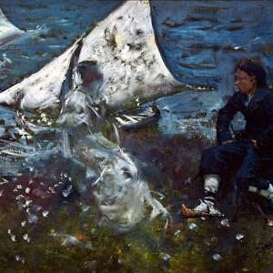 La vela bianca – Francesco Paolo Michetti La vela bianca – Francesco Paolo Michetti
