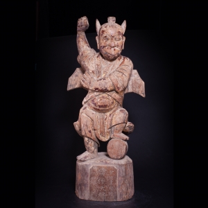 普化天尊雷神大将像