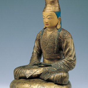 Gilt Bronze Statue of Kalachakra 