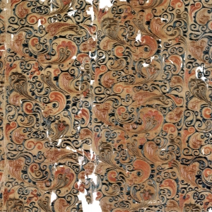 绢地“长寿绣”