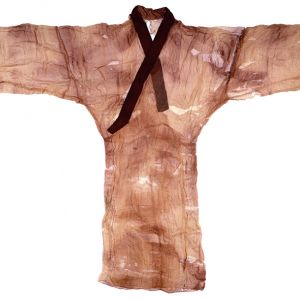 Robe en gaze sans doublure