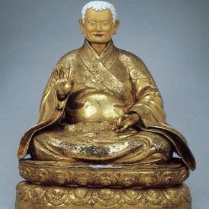 Gilt Bronze Statue of Dragpa Gyeltshen 