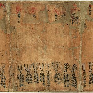 Livre copié sur la soie, Divination par phénomènes astrologiques et météorologiques