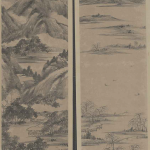 沈翰潇湘四景屏