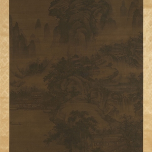 元 无款 山阴避暑图轴 元 无款 山阴避暑图轴