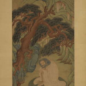 明 丁云鹏 释迦牟尼图轴 明 丁云鹏 释迦牟尼图轴