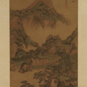 清 王时敏 云峰树色图轴 清 王时敏 云峰树色图轴
