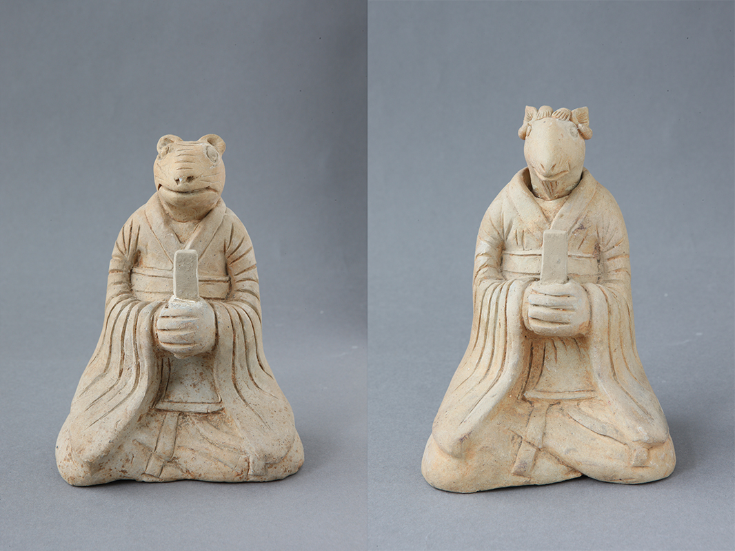 青瓷生肖牛俑| 湖南博物院